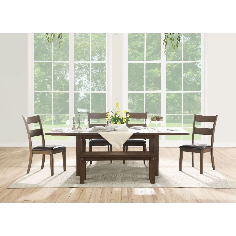 Nabirye - Dining Table - Dark Oak - Urban Living Furniture (Los Angeles, CA)