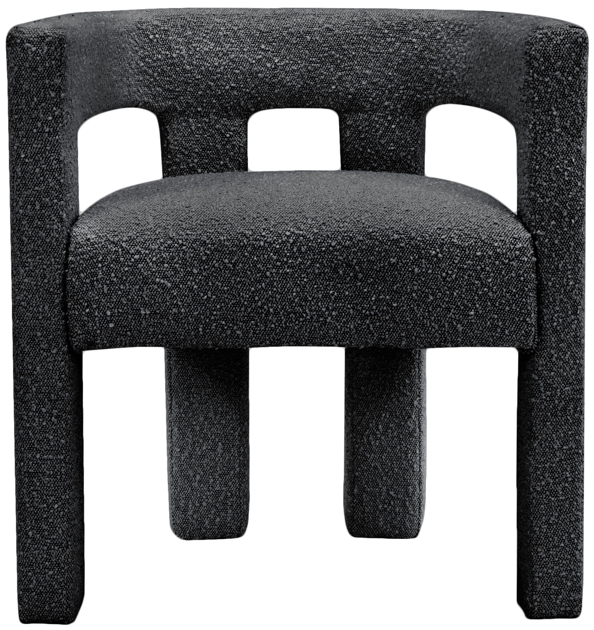 Athena - Boucle Fabric Dining Chair - Urban Living Furniture (Los Angeles, CA)