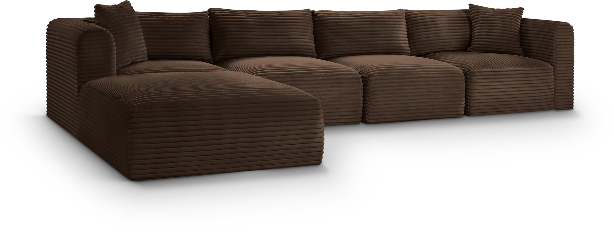 Shaggy - 5 Piece Modular Sectional With Ottoman - Urban Living Furniture (Los Angeles, CA)