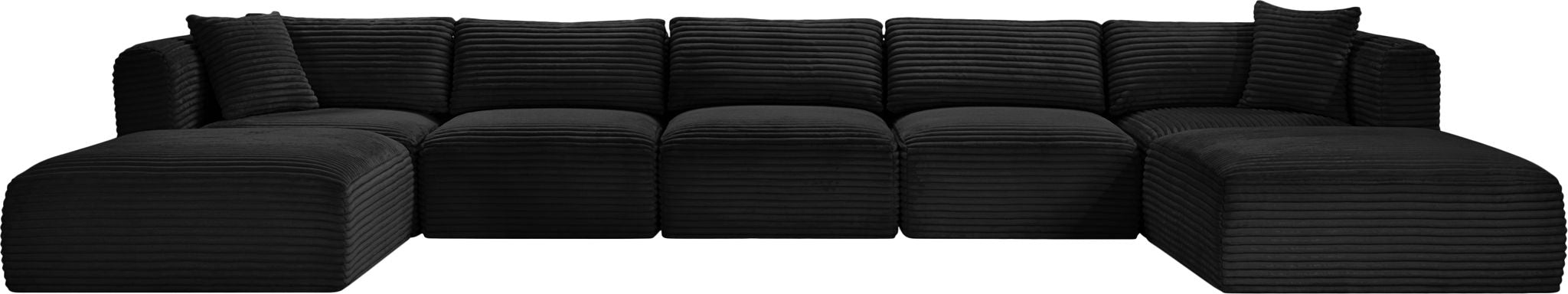Shaggy - 7 Piece Modular Sectional With 2 Ottomans - Urban Living Furniture (Los Angeles, CA)