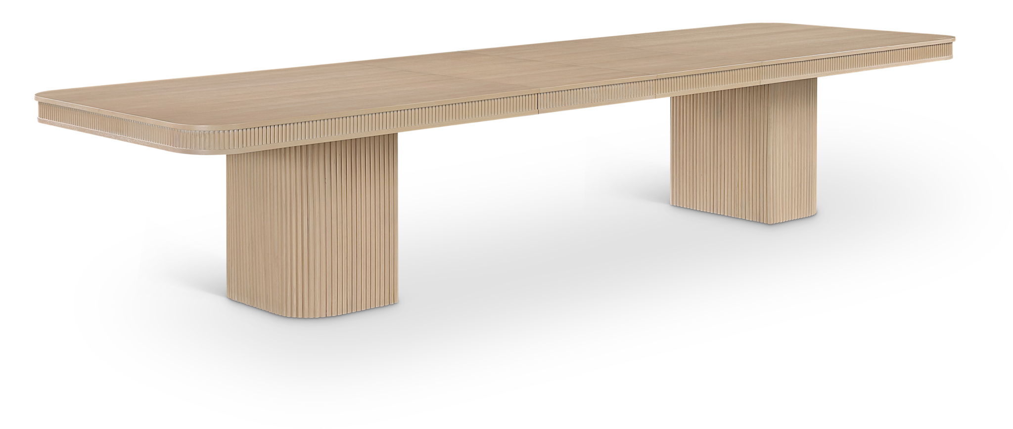 Mohari - Solid Wood And Oak Veneer 112" / 160" Dining Table - Urban Living Furniture (Los Angeles, CA)