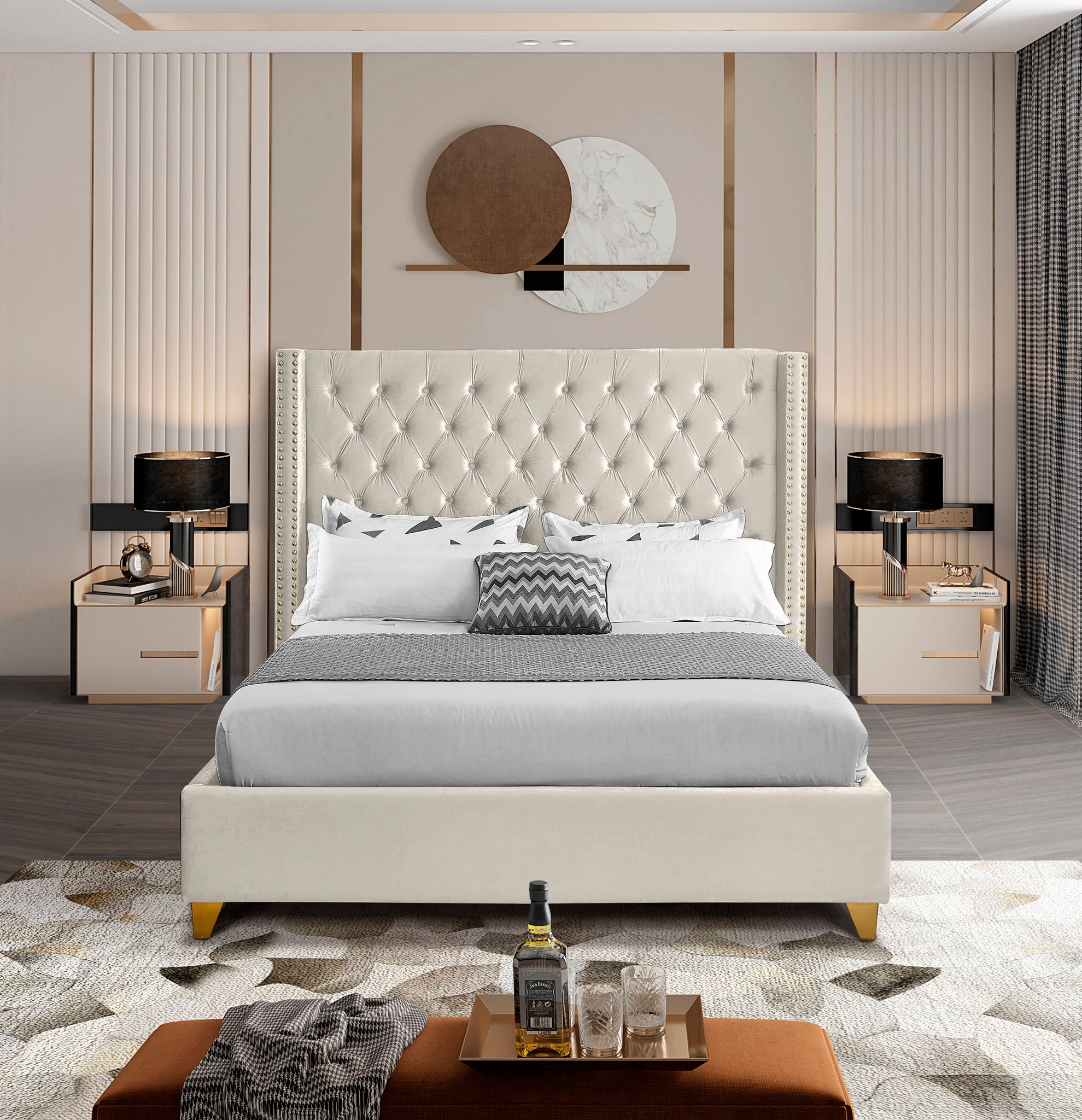 Barolo - Bed - Urban Living Furniture (Los Angeles, CA)