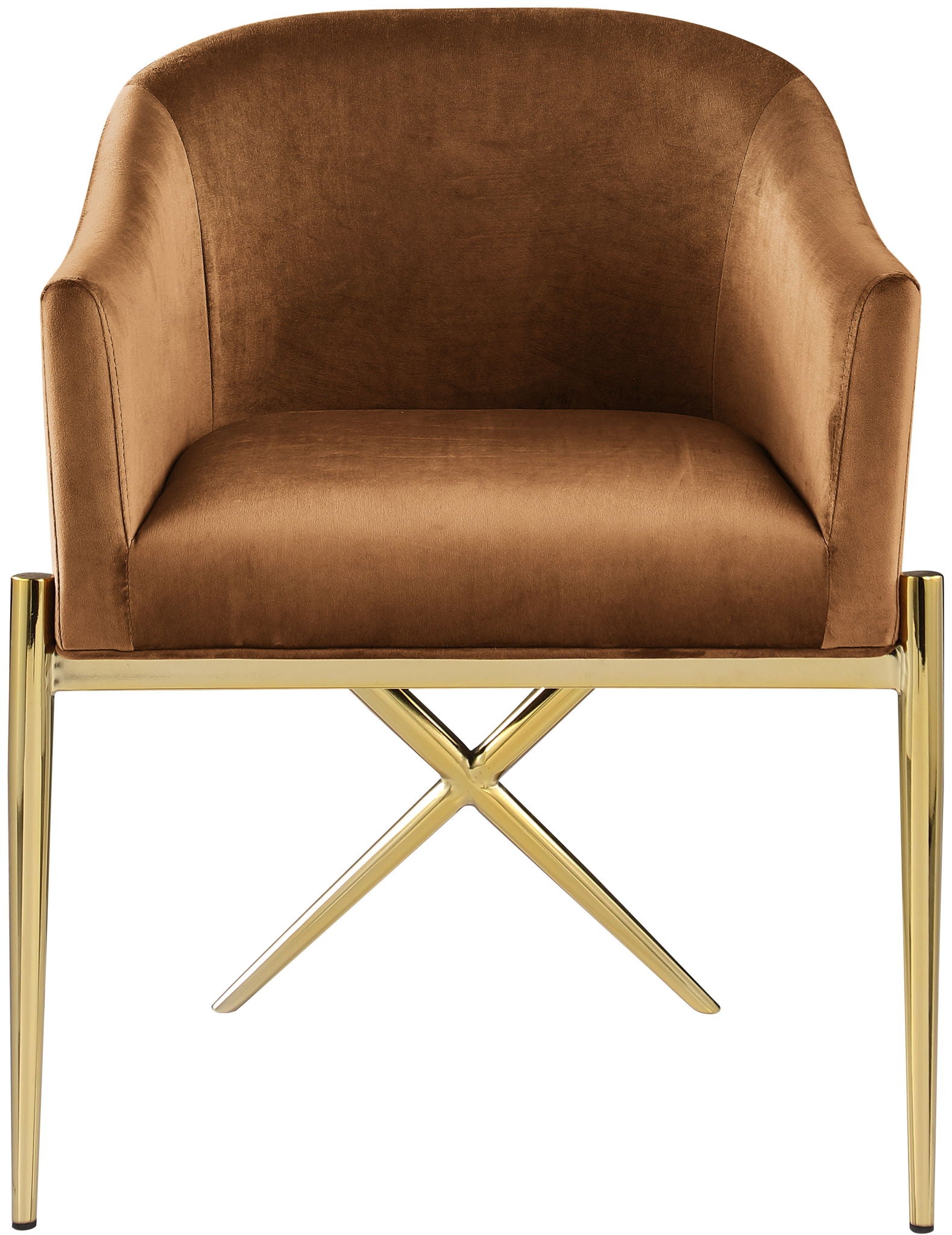 Xavier - Dining Chair with Gold Legs - Urban Living Furniture (Los Angeles, CA)
