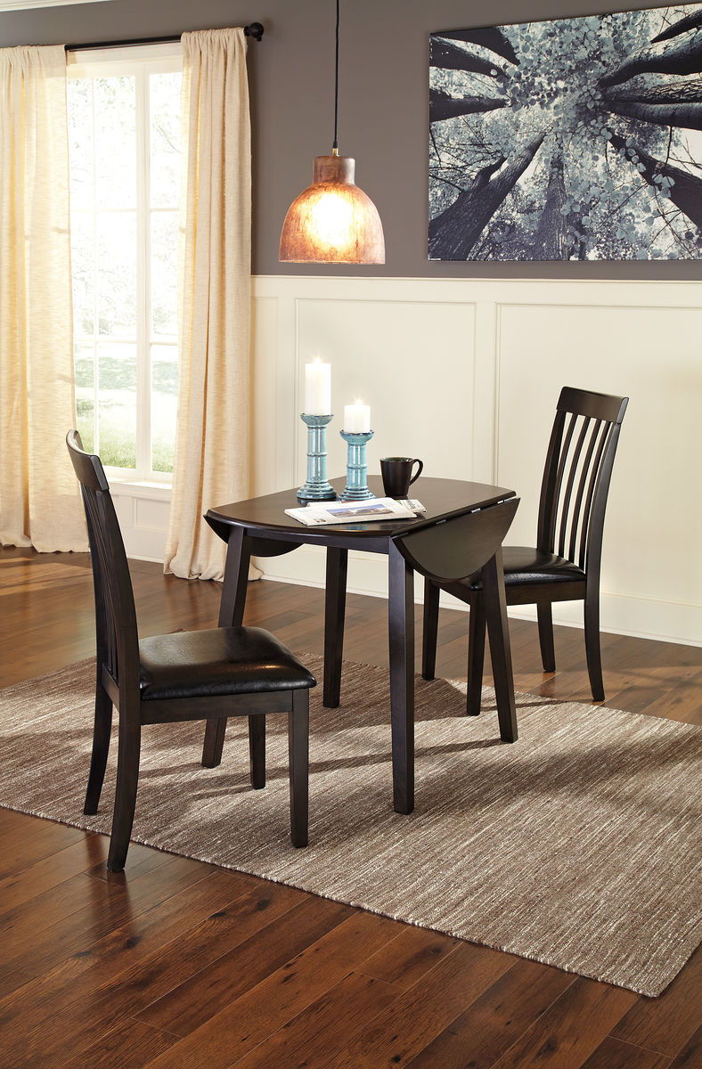 Hammis - Round Dining Drop Leaf Table Set - Urban Living Furniture (Los Angeles, CA)