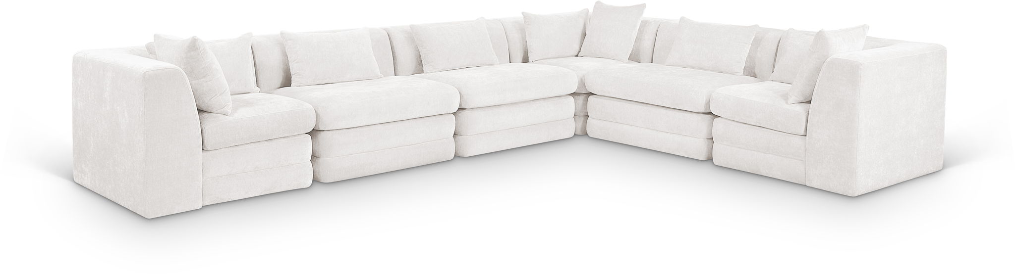 Stellar - 6 Piece Upholstered Modular Sectional - Urban Living Furniture (Los Angeles, CA)