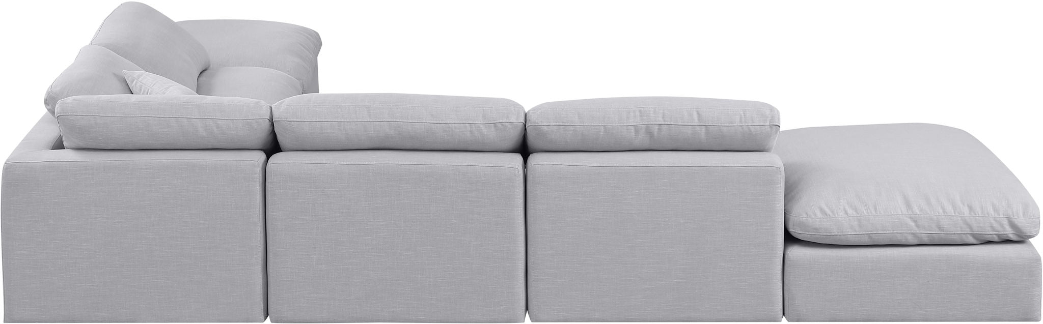 Indulge - Linen 6 Piece Modular Armless Sectional - Urban Living Furniture (Los Angeles, CA)