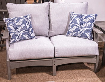 Cove Beach - Gray - Loveseat With Cushion - Urban Living Furniture (Los Angeles, CA)