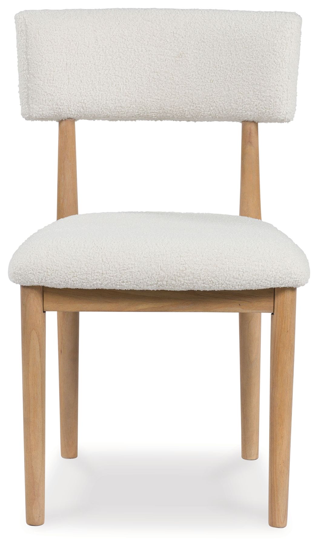 Sawdyn - White / Light Brown - Dining Upholstered Side Chair (Set of 2) - Urban Living Furniture (Los Angeles, CA)