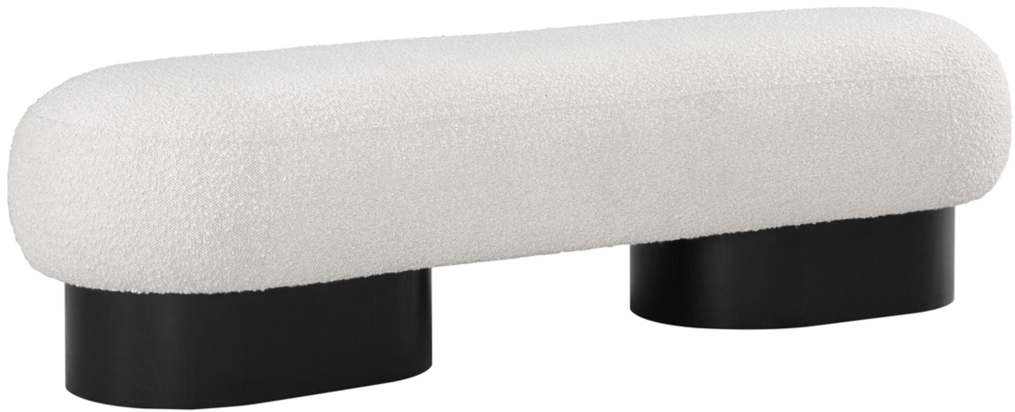 Robertson - Bench With Black Base - Urban Living Furniture (Los Angeles, CA)