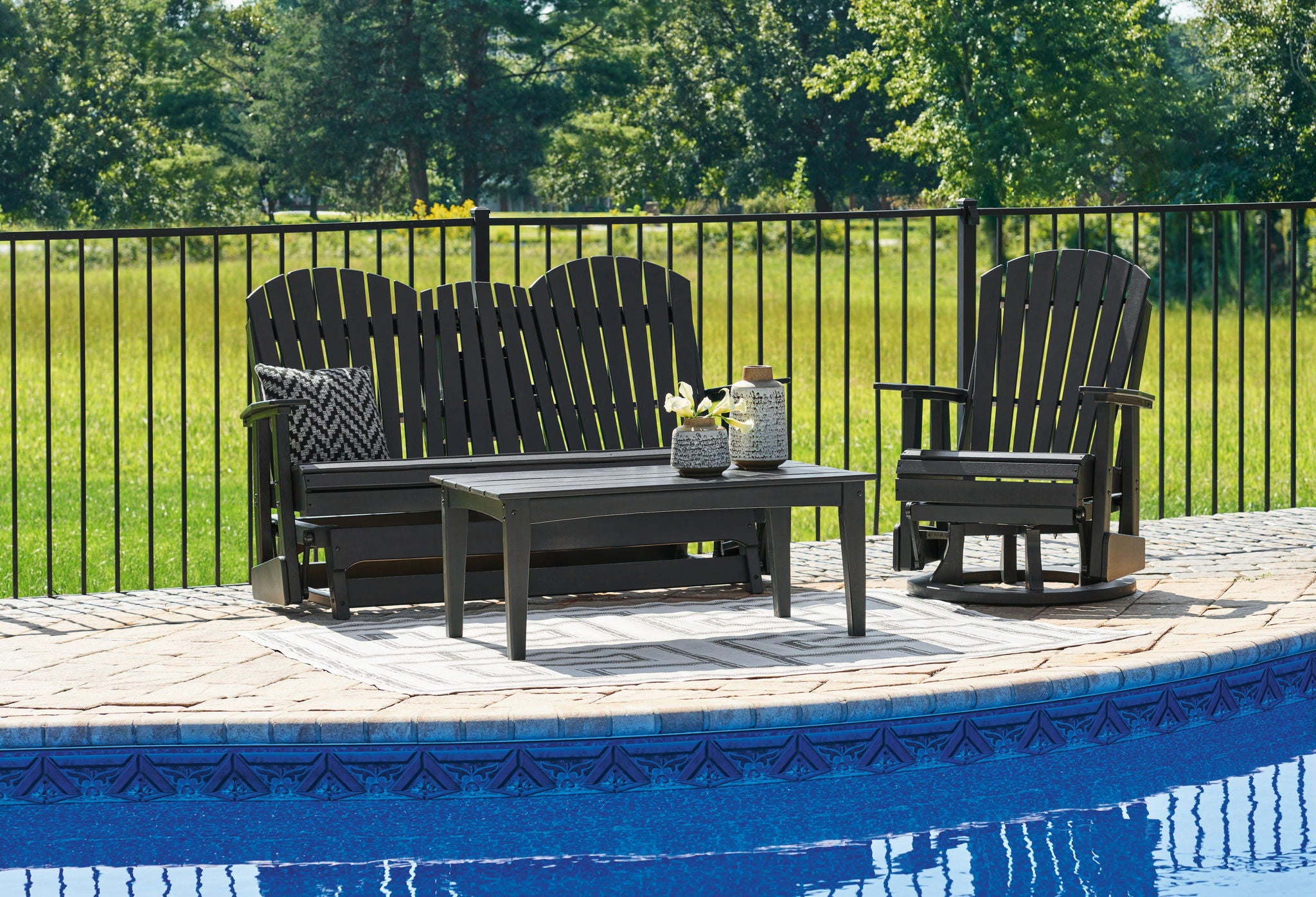 Hyland Wave - Outdoor Set - Urban Living Furniture (Los Angeles, CA)