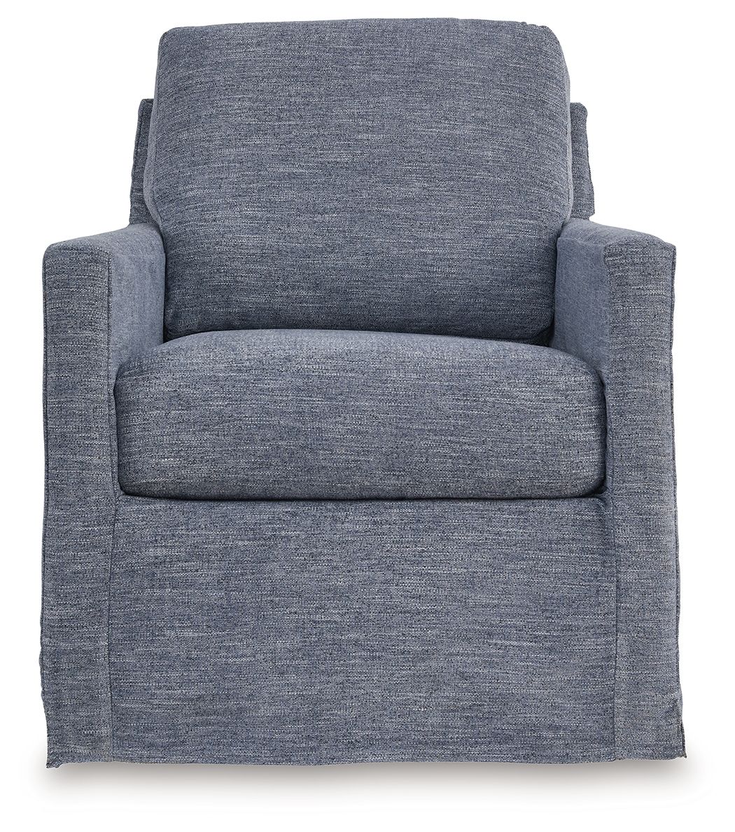 Nenana Next-gen Nuvella - Swivel Glider Accent Chair - Urban Living Furniture (Los Angeles, CA)