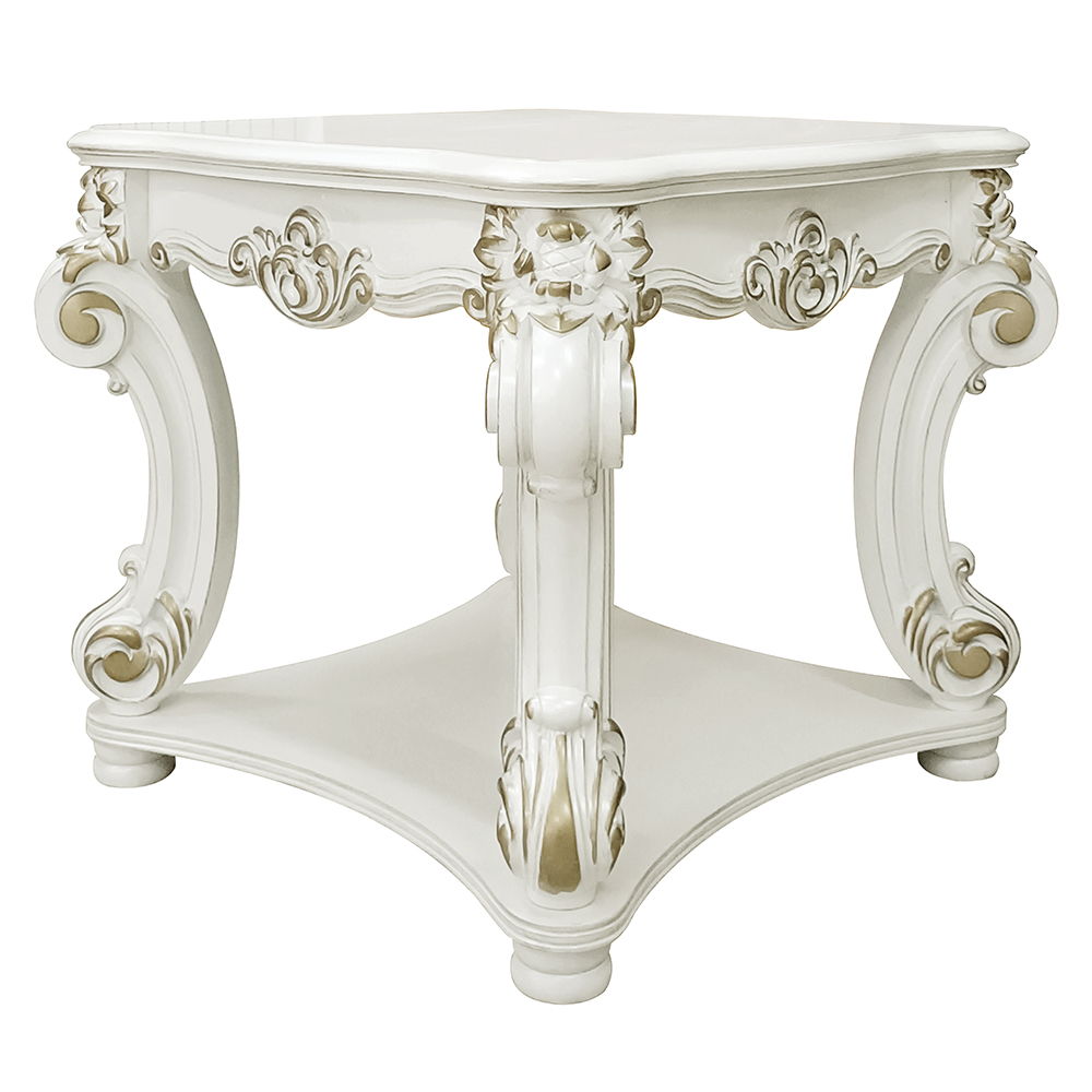 Vendome - 31" End Table - Antique Pearl - Urban Living Furniture (Los Angeles, CA)