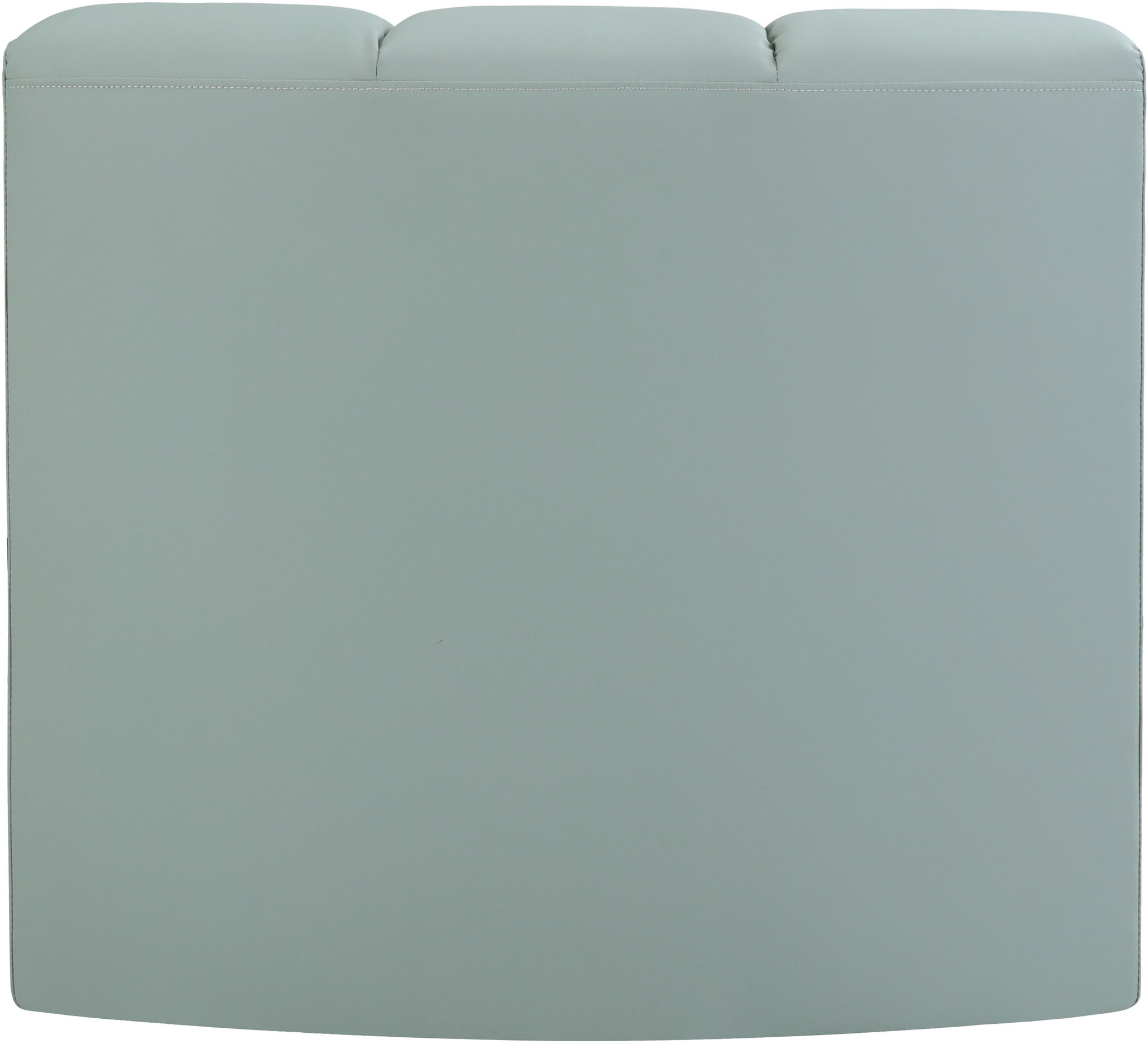 Arc - Faux Leather Curved Corner Chair