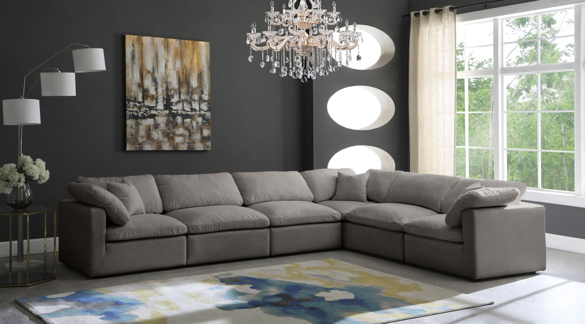 Plush - 6 Piece Modular Sectional - Urban Living Furniture (Los Angeles, CA)