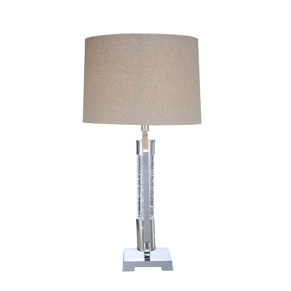 Cici - 28" Table Lamp - Chrome - Urban Living Furniture (Los Angeles, CA)