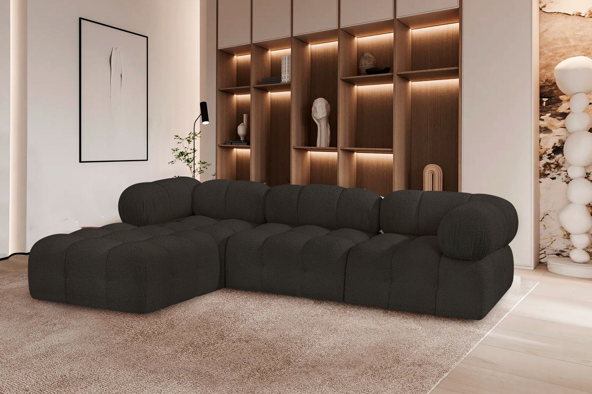 Ames - 4 Piece Fabric Modular Sectional - Urban Living Furniture (Los Angeles, CA)