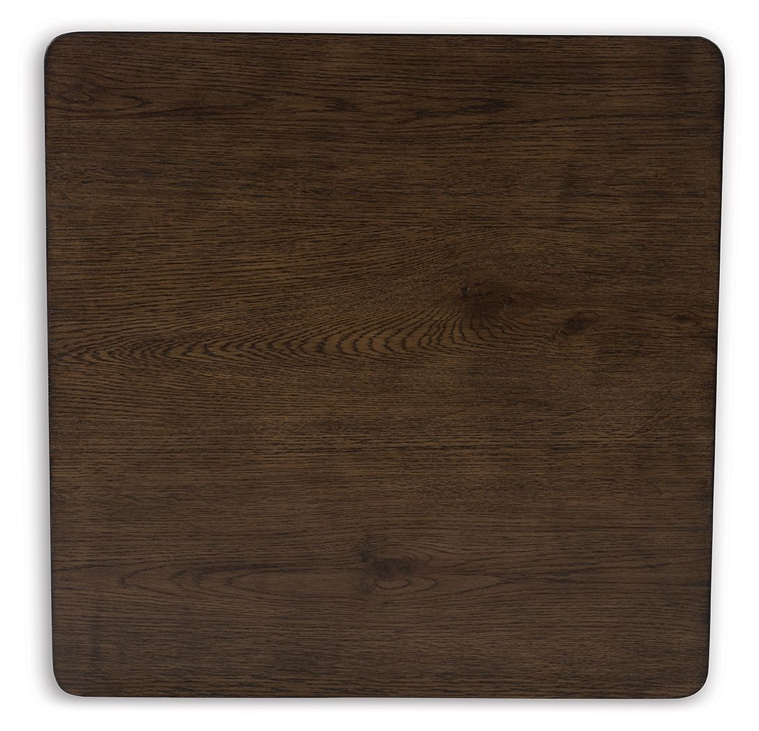 Veramond - Dark Brown - Square Cocktail Table - Urban Living Furniture (Los Angeles, CA)