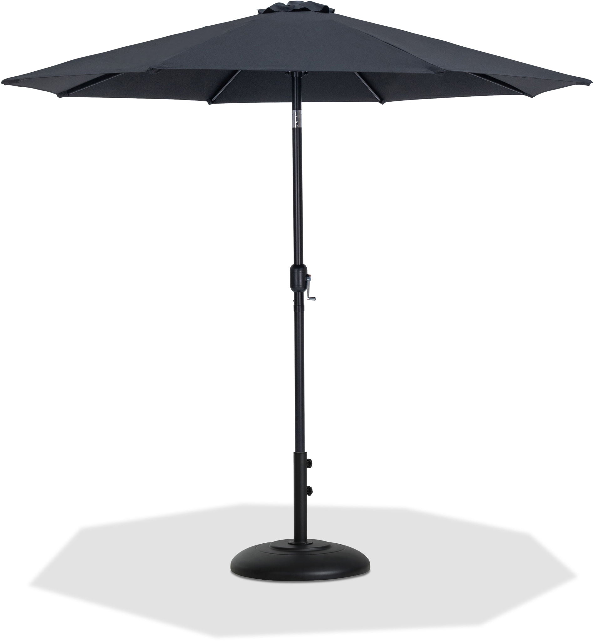 Fiji - Aluminum Patio Umbrella With Round Black Base - Urban Living Furniture (Los Angeles, CA)