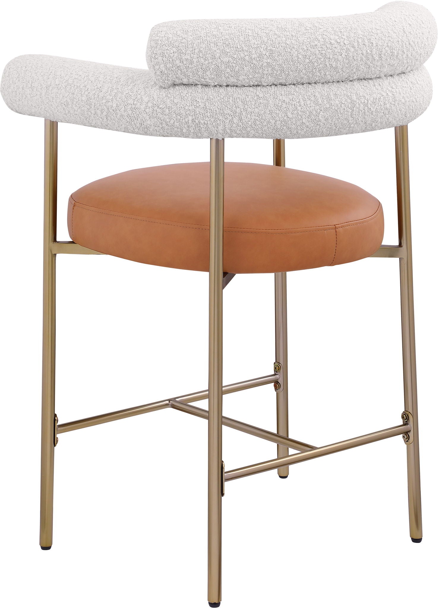 Blake - Counter Stool With Bronze Legs (Set of 2)