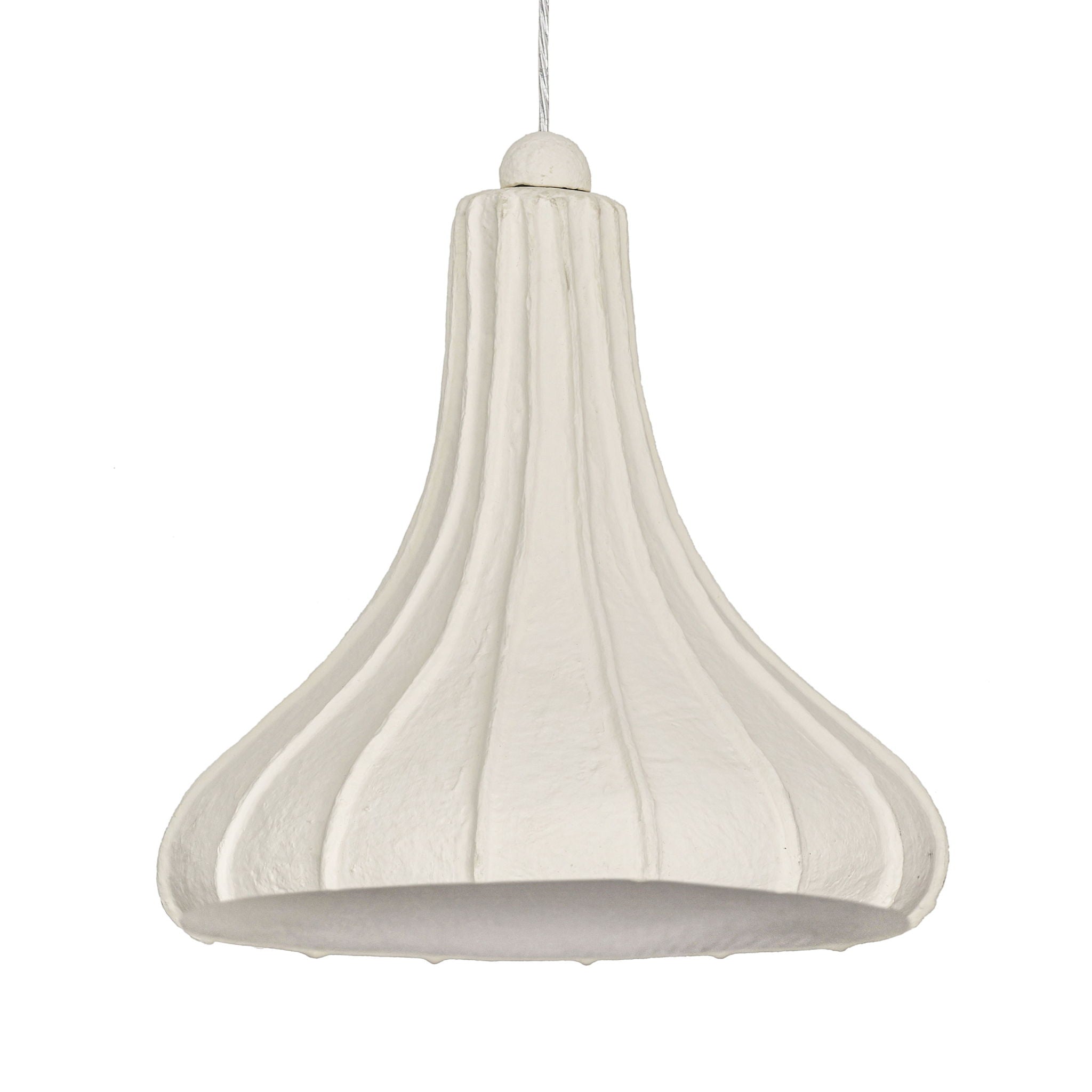 Looma - Cotton Mache Pendant Lamp - Off White - Urban Living Furniture (Los Angeles, CA)