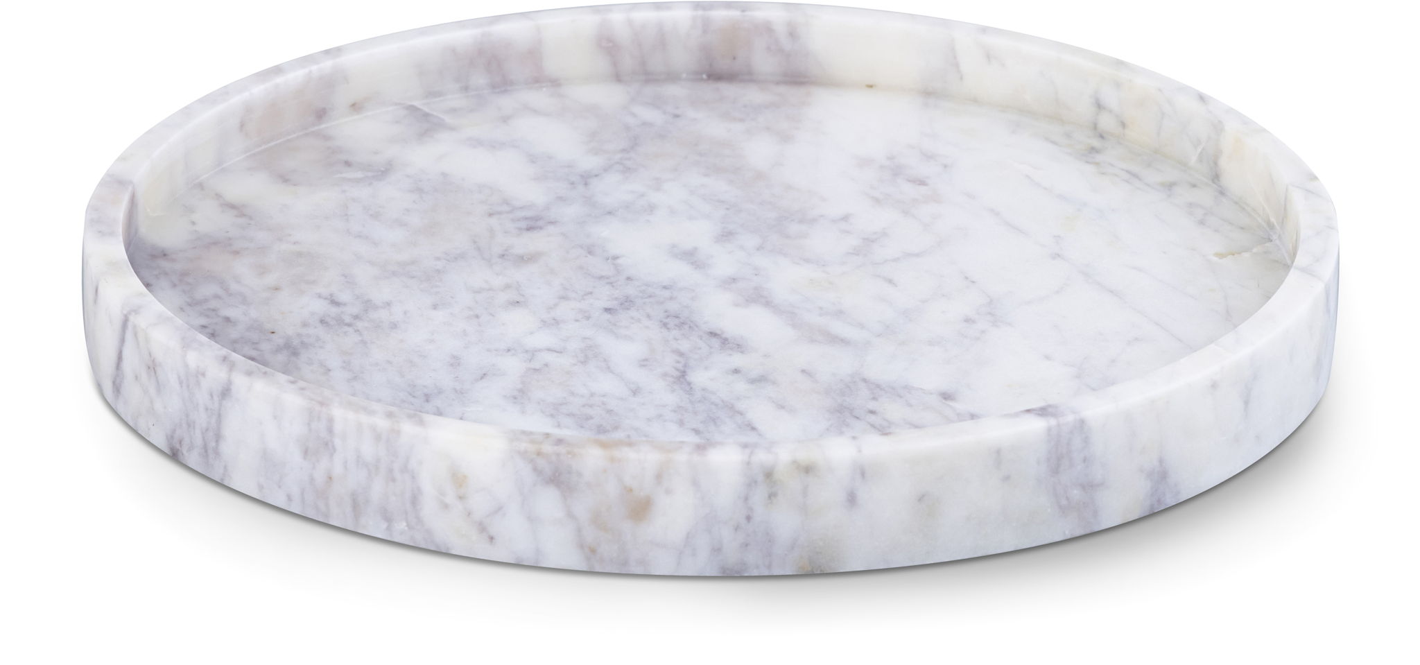 Barletta - Marble Round Tray - Urban Living Furniture (Los Angeles, CA)