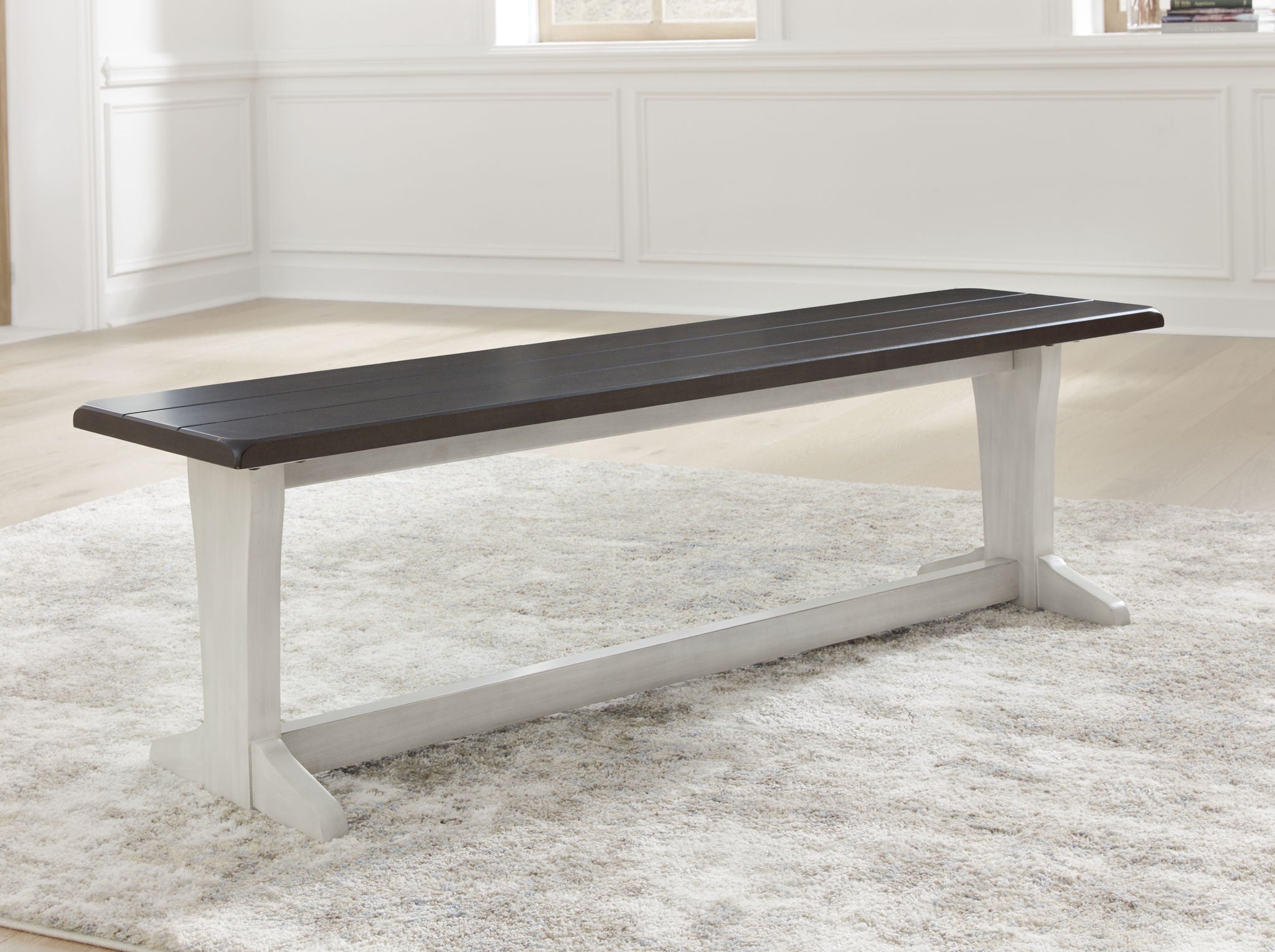 Darborn - Gray / Brown - Large Dining Room Bench - Urban Living Furniture (Los Angeles, CA)