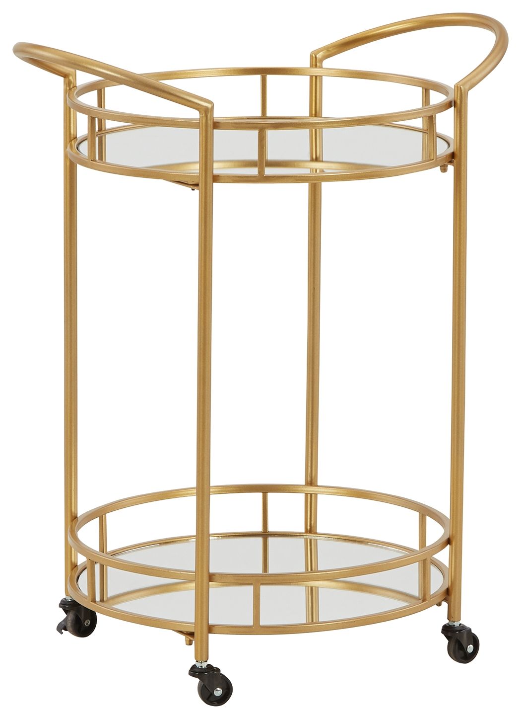 Wynora - Gold - Bar Cart - Urban Living Furniture (Los Angeles, CA)