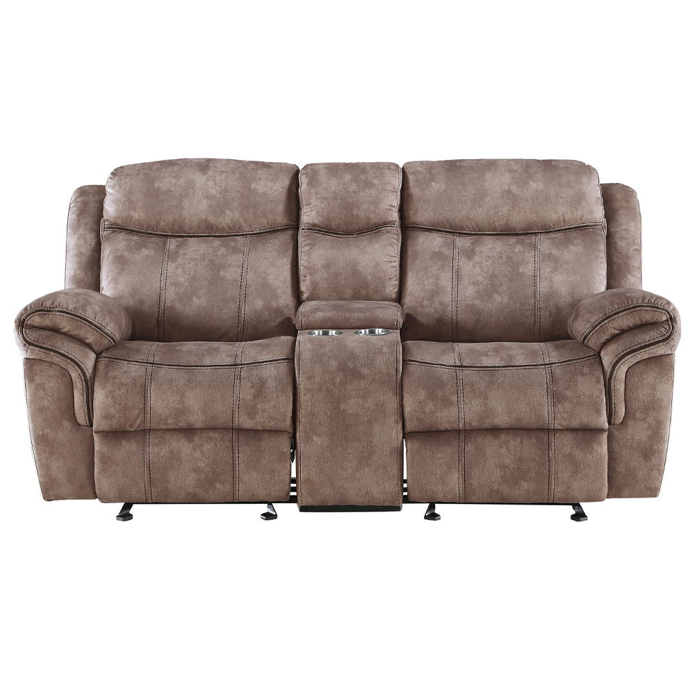 Zubaida - Loveseat w/USB Dock & Console (Glider & Motion) - Urban Living Furniture (Los Angeles, CA)