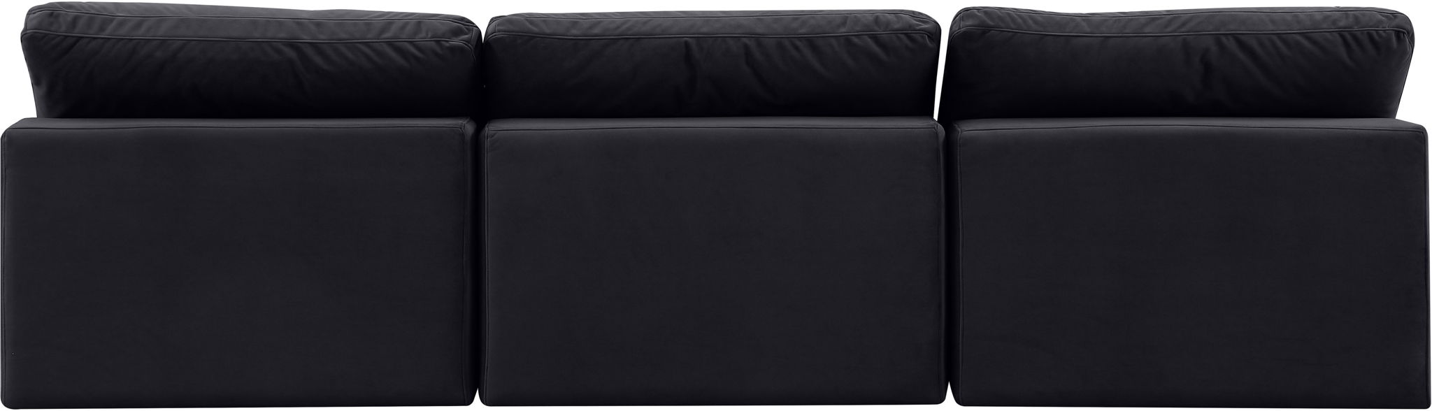 Comfy - Velvet Modular Armless Sofa 3 Seats - Urban Living Furniture (Los Angeles, CA)