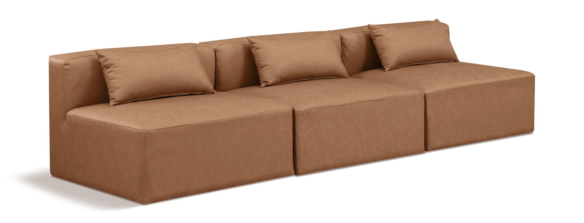 Cube - Modular 3 Seat Armless Sofa - Urban Living Furniture (Los Angeles, CA)