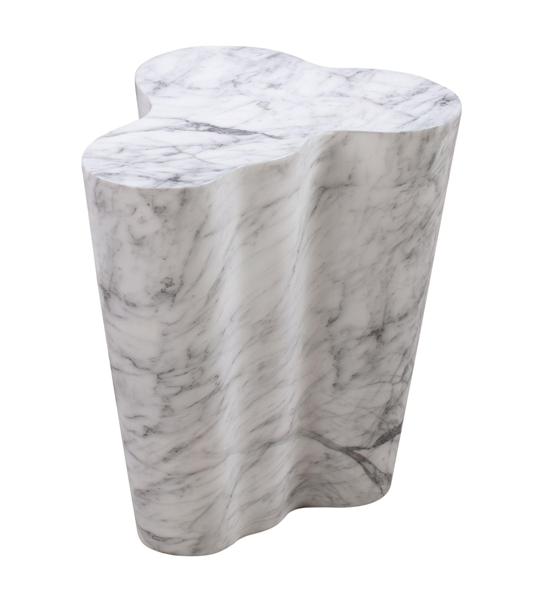 Slab - Marble Side Table - Urban Living Furniture (Los Angeles, CA)