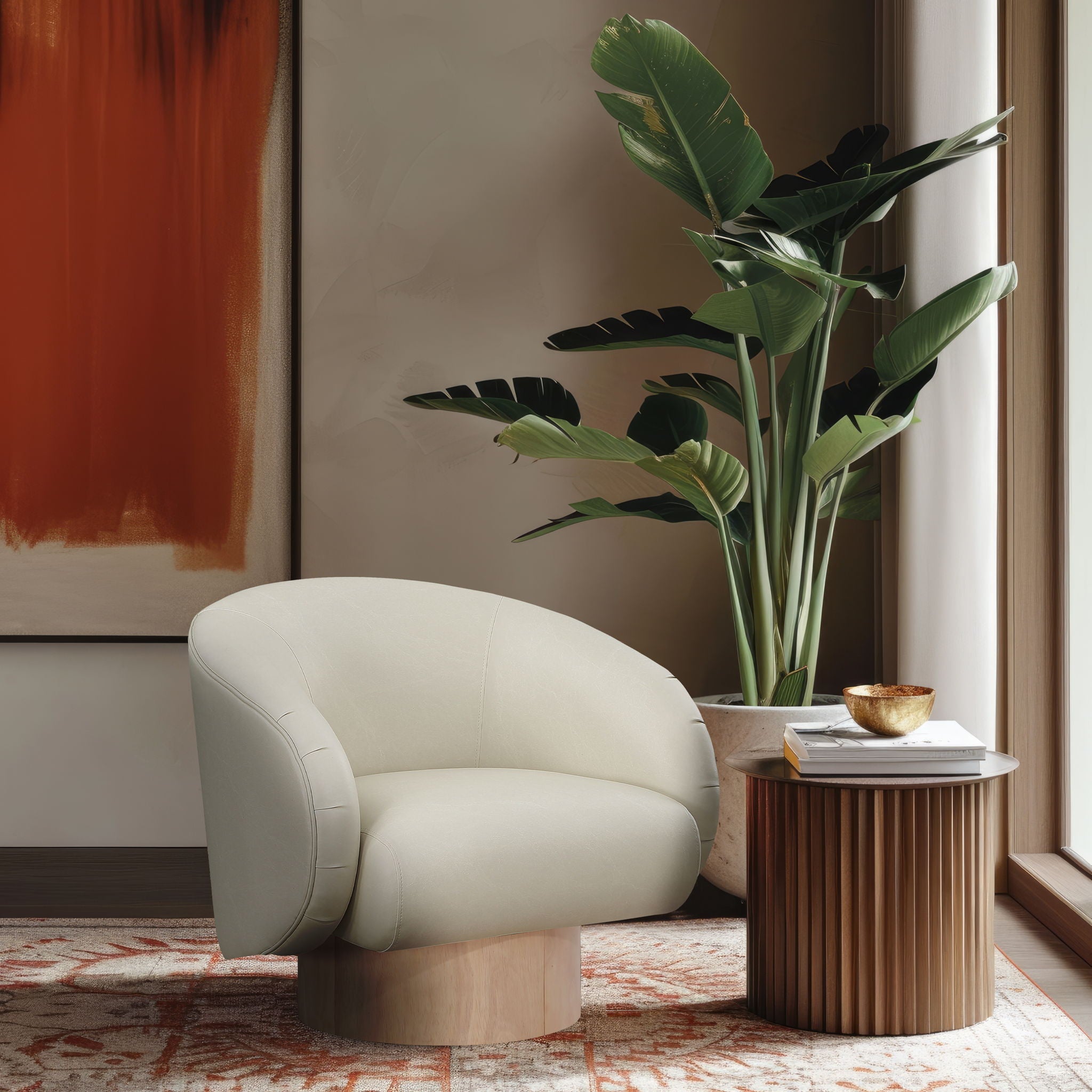 Gibson - Swivel Accent Chair - Urban Living Furniture (Los Angeles, CA)