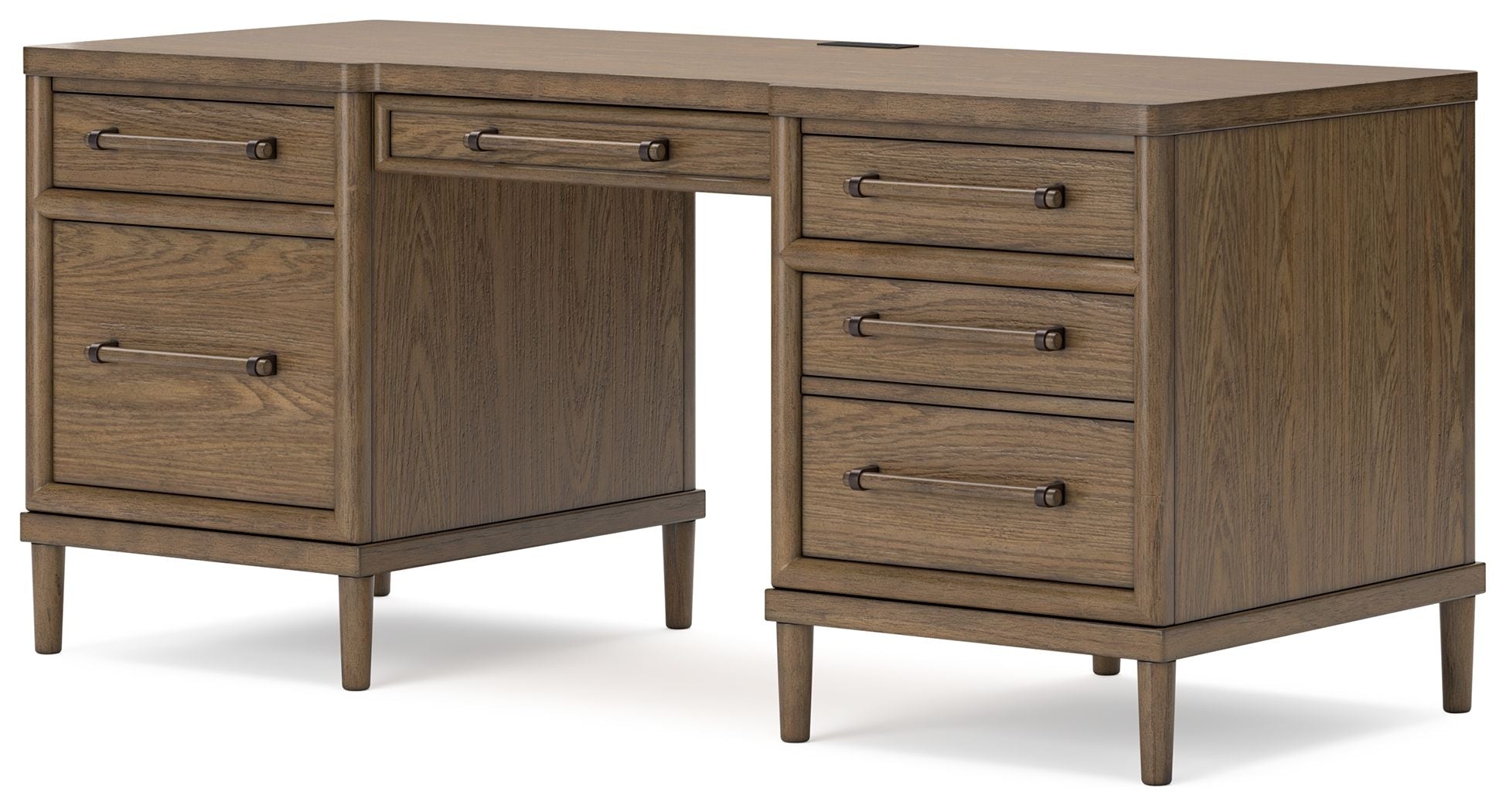 Roanhowe - Brown - Home Office Desk - Urban Living Furniture (Los Angeles, CA)