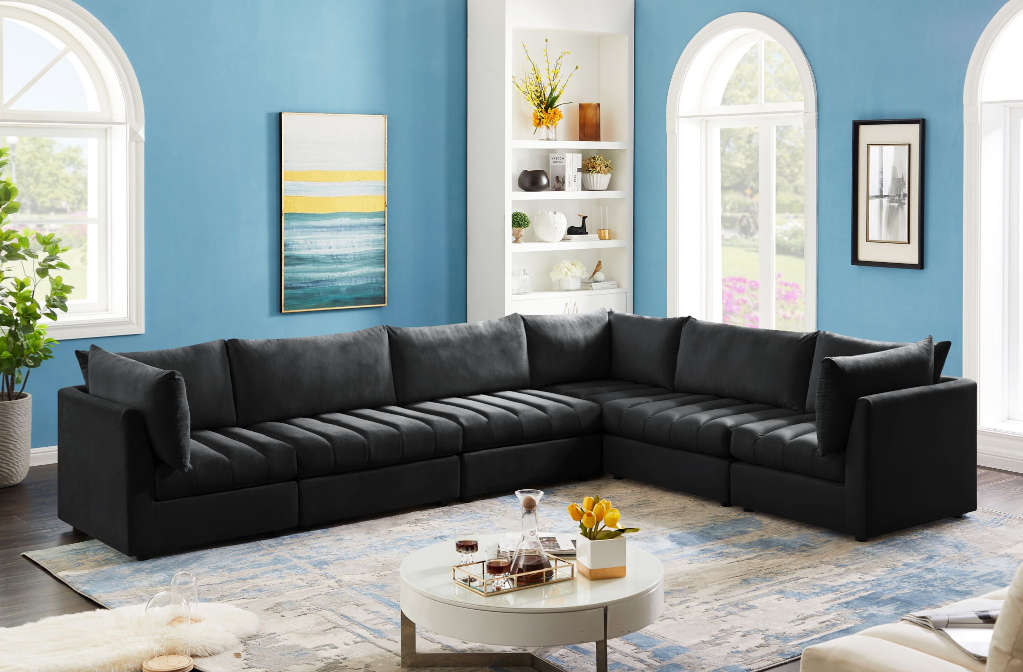 Jacob - 6 Pc. Modular Sectional - Urban Living Furniture (Los Angeles, CA)