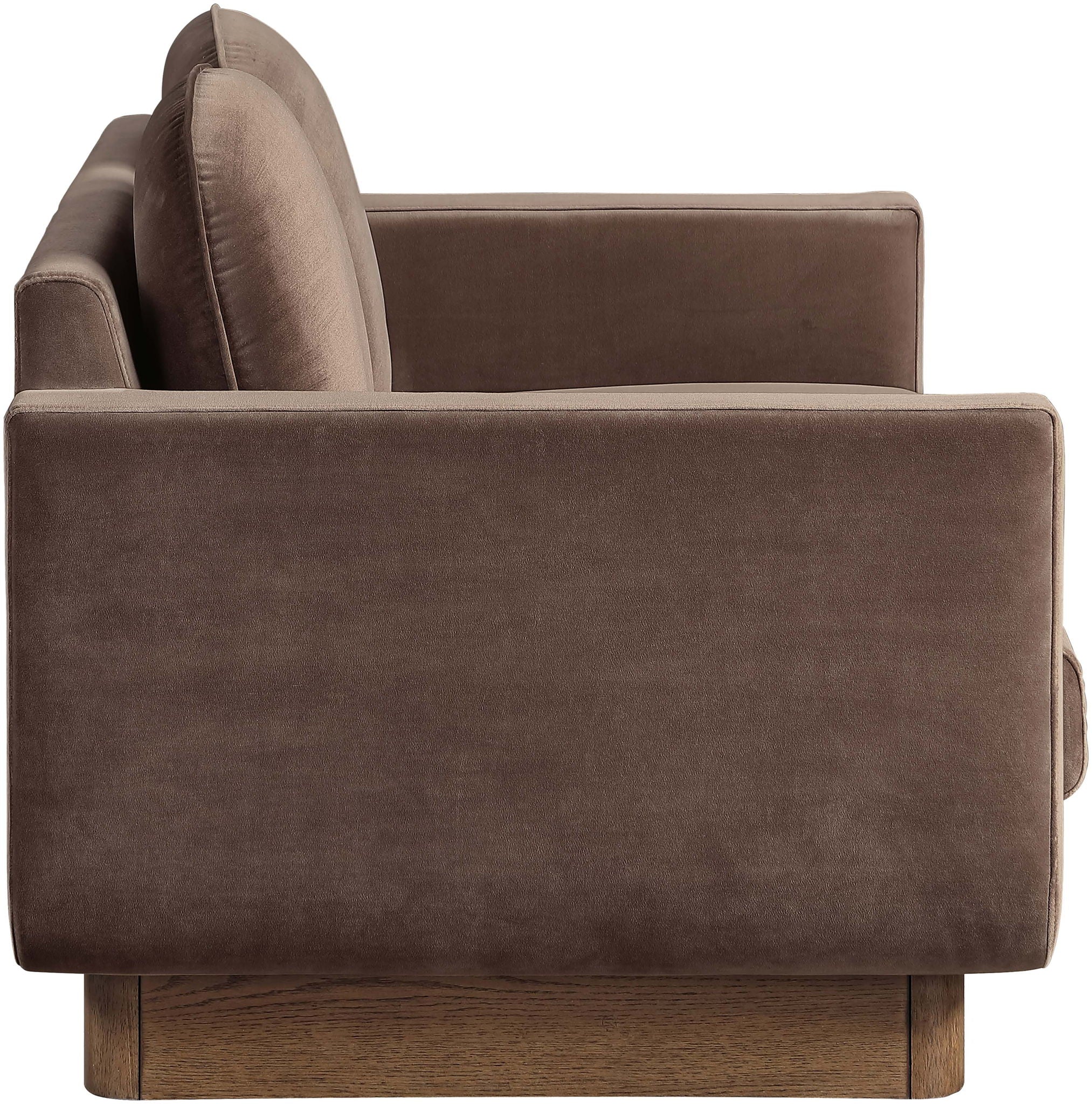 Diviento - Velvet Performance Fabric Upholstered Loveseat - Urban Living Furniture (Los Angeles, CA)
