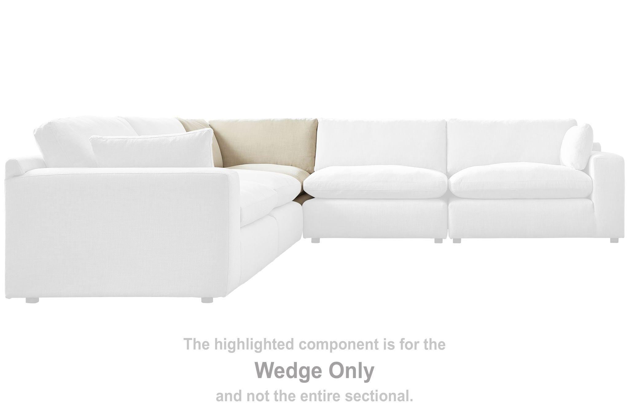 Elyza - Linen - Wedge - Urban Living Furniture (Los Angeles, CA)