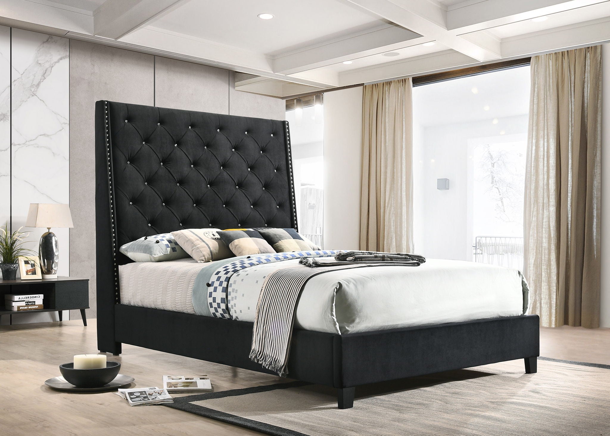 Chantilly - Upholstered Bed - Urban Living Furniture (Los Angeles, CA)