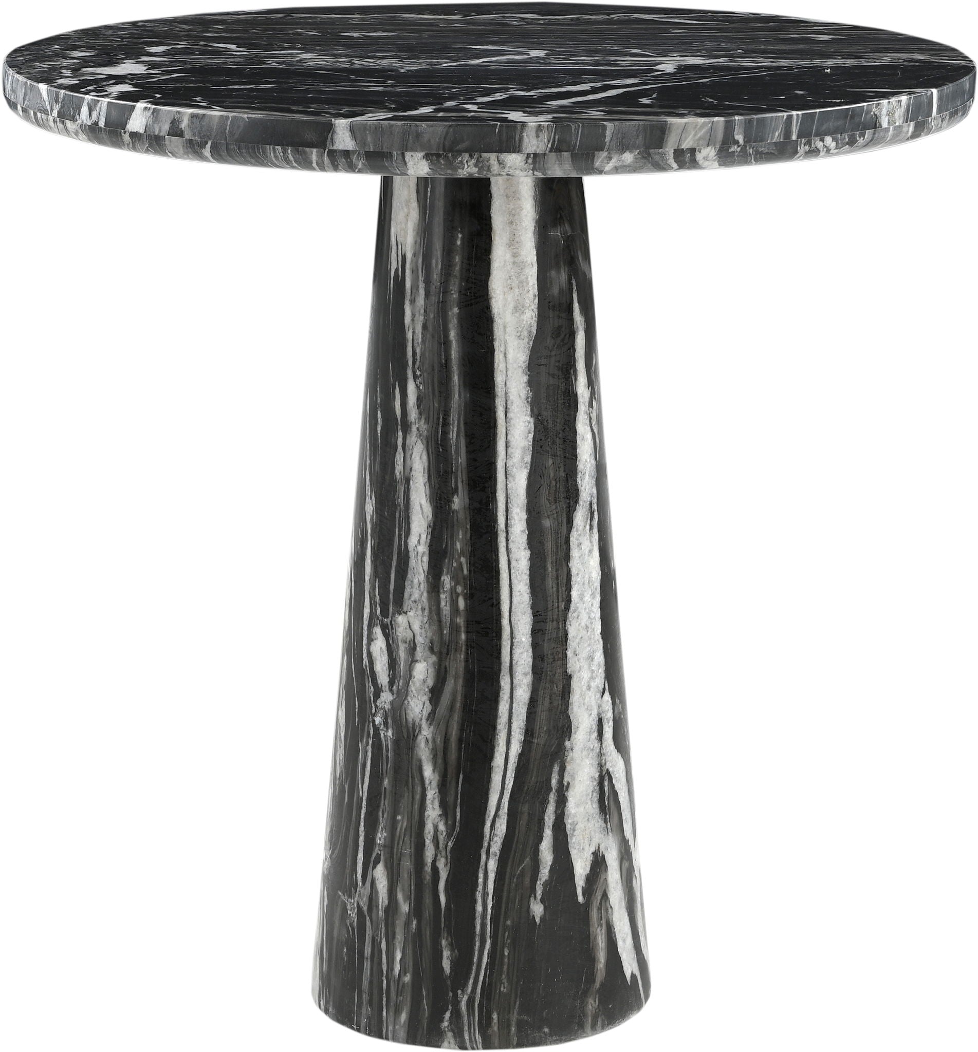 Fontelina - 30" Genuine Marble Bistro Dining Table - Urban Living Furniture (Los Angeles, CA)