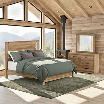 Brozmont - Six Drawer Dresser - Tan - Urban Living Furniture (Los Angeles, CA)