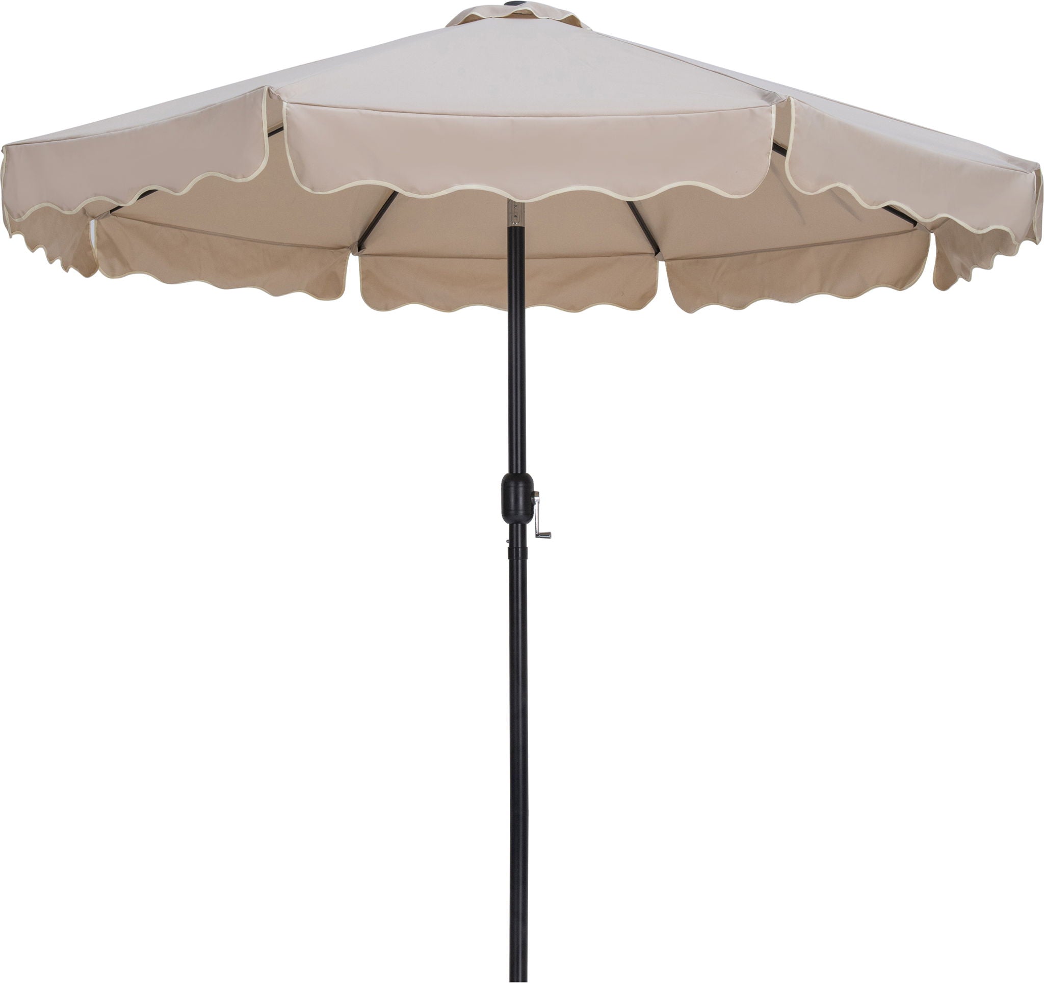 Amalfi - Patio Umbrella - Black Base / Black Pole - Urban Living Furniture (Los Angeles, CA)