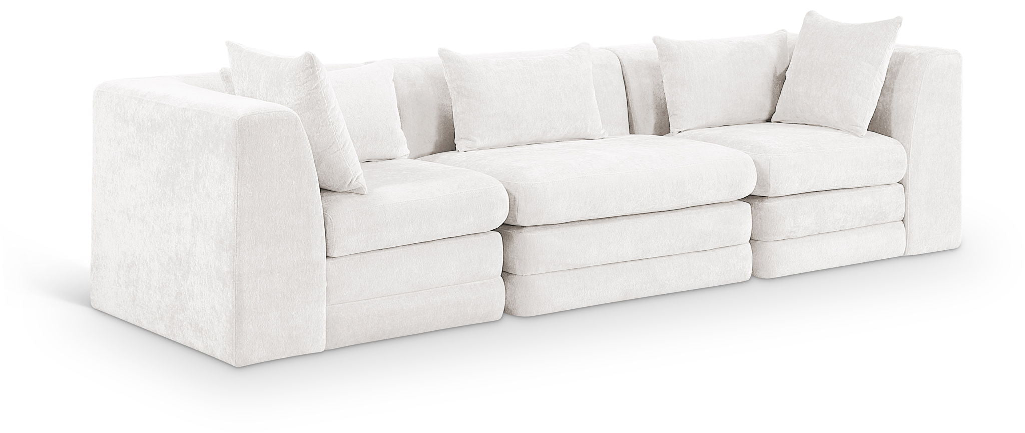 Stellar - 3 Piece 114" Upholstered Modular Sofa - Urban Living Furniture (Los Angeles, CA)