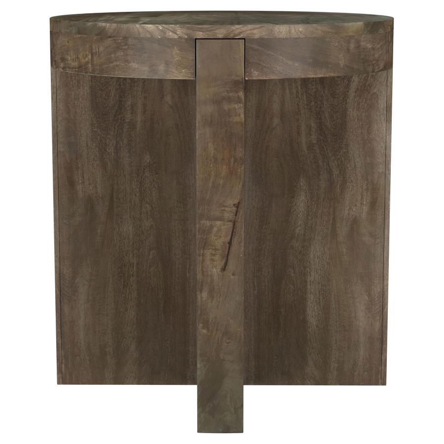 Kinkaid - Round Solid Mango Wood Table - Urban Living Furniture (Los Angeles, CA)
