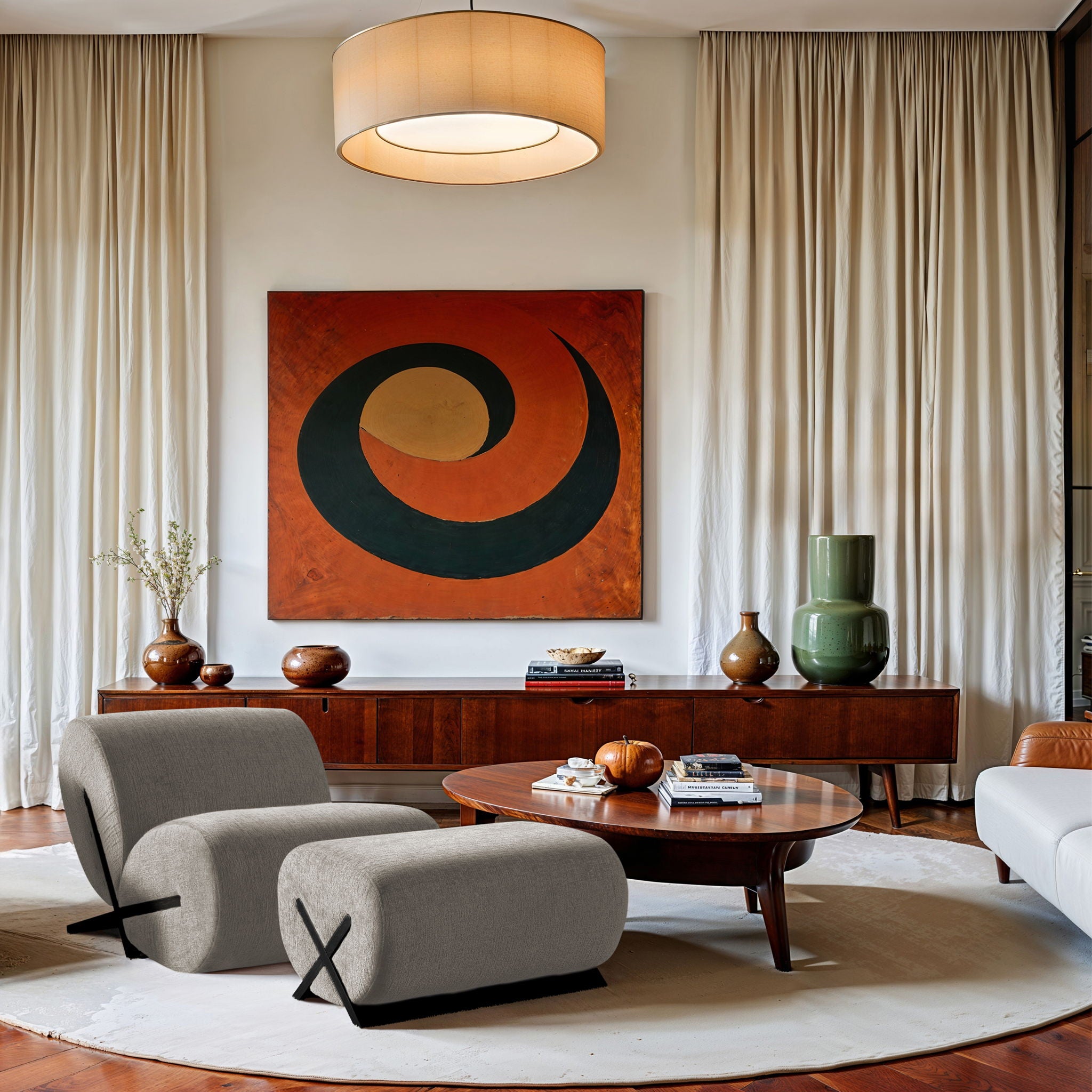 Akira - Fabric Upholstered Accent Chair - Urban Living Furniture (Los Angeles, CA)