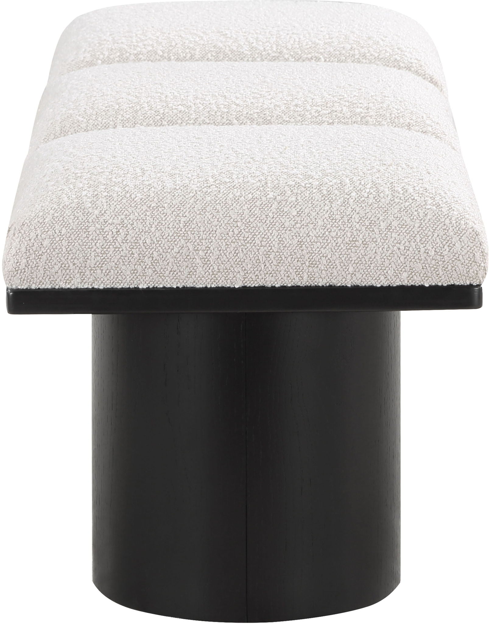 Pavilion - 3 Piece Modular Bench With Black Base