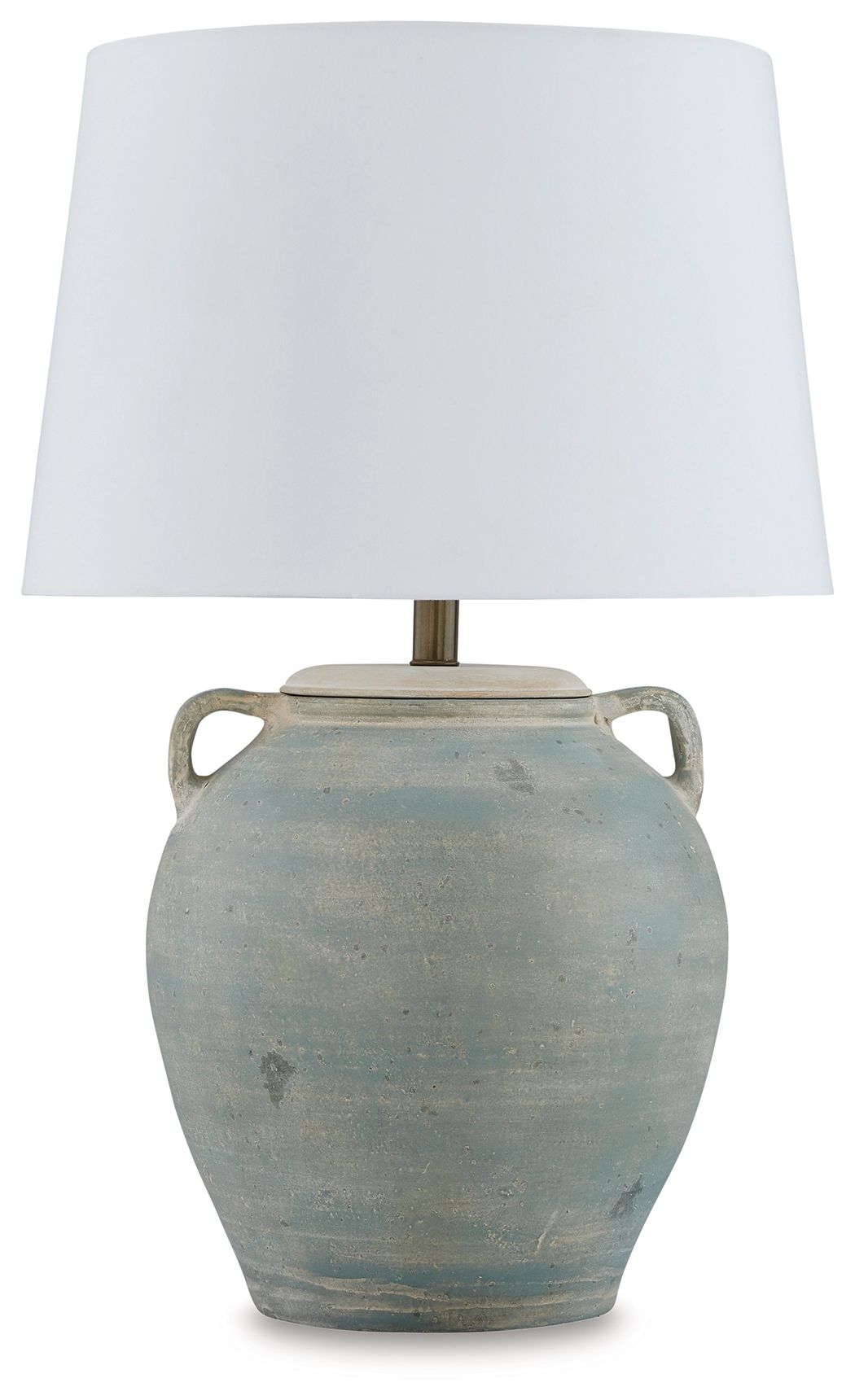 Shawburg - Antique Green - Terracotta Table Lamp - Urban Living Furniture (Los Angeles, CA)