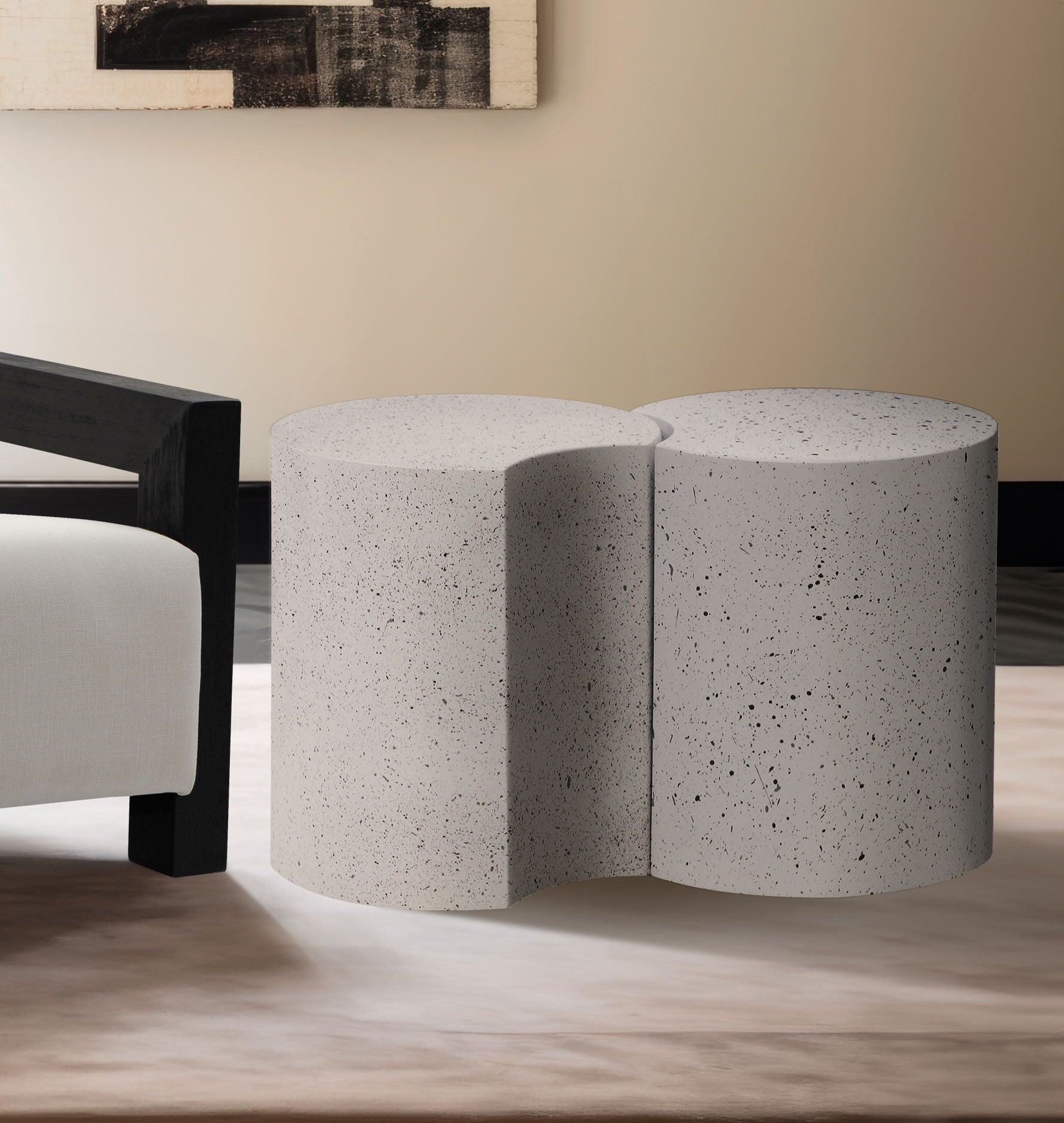 Dimple - End Table - Terazzo Finish - Urban Living Furniture (Los Angeles, CA)