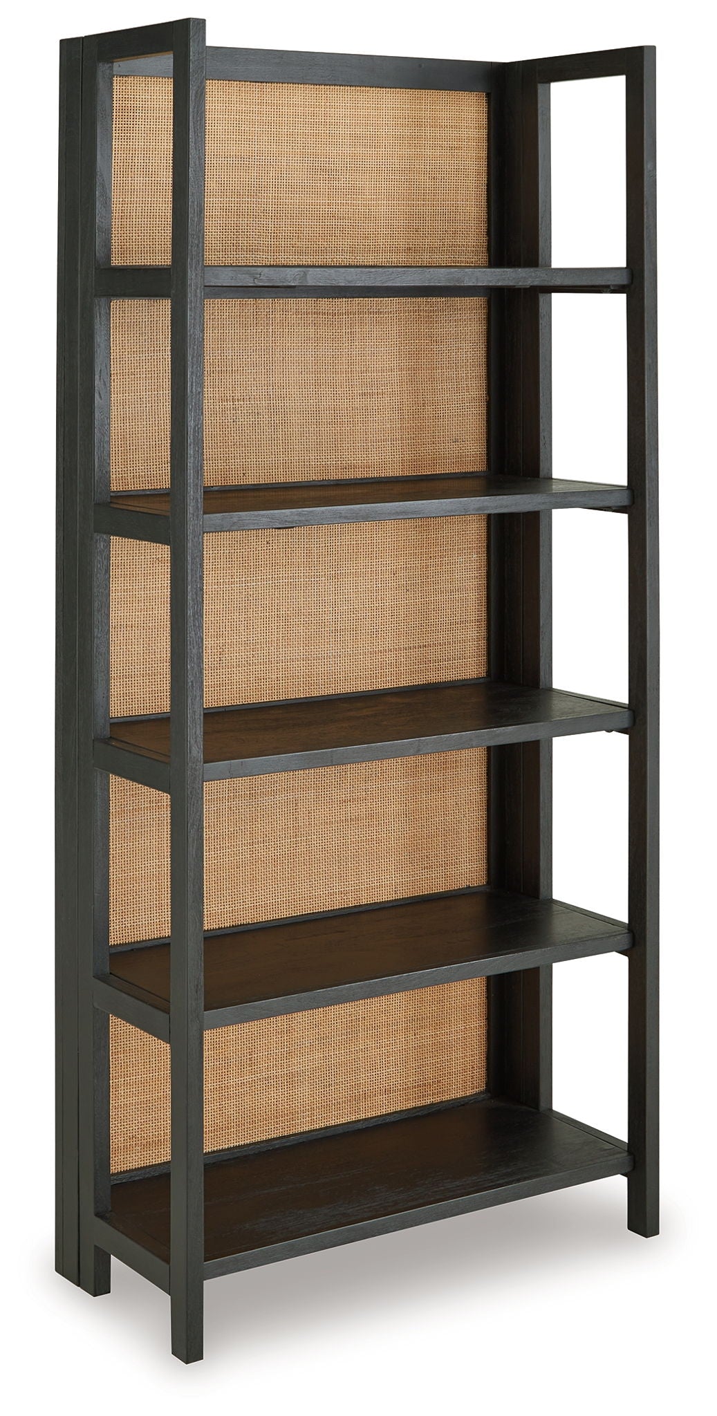 Abyard - Black / Natural - Bookcase - Urban Living Furniture (Los Angeles, CA)