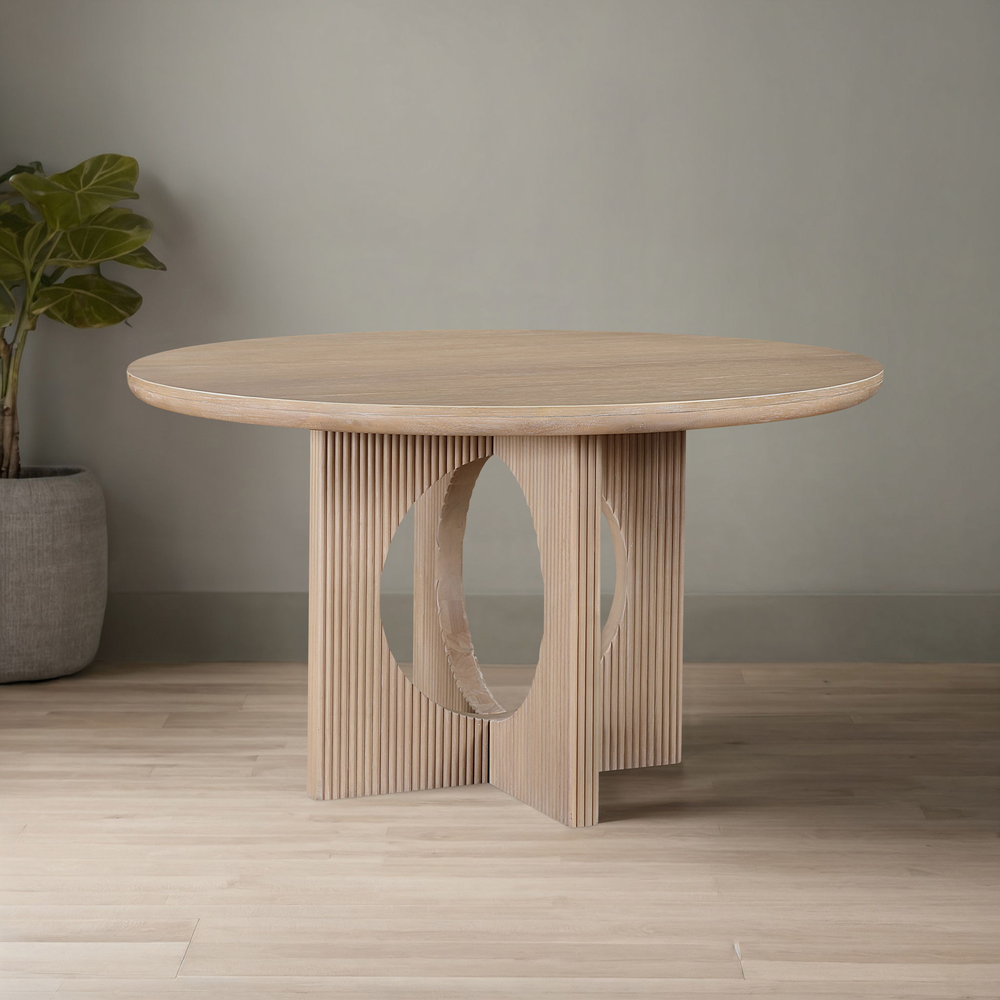 Rivas - Round Dining Table - Urban Living Furniture (Los Angeles, CA)