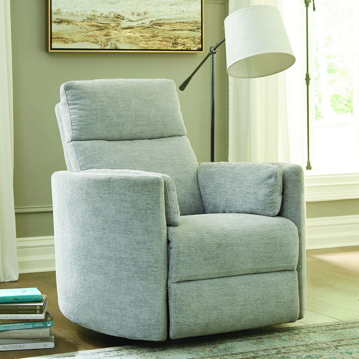 Radius - Power Swivel Glider Recliner - Urban Living Furniture (Los Angeles, CA)