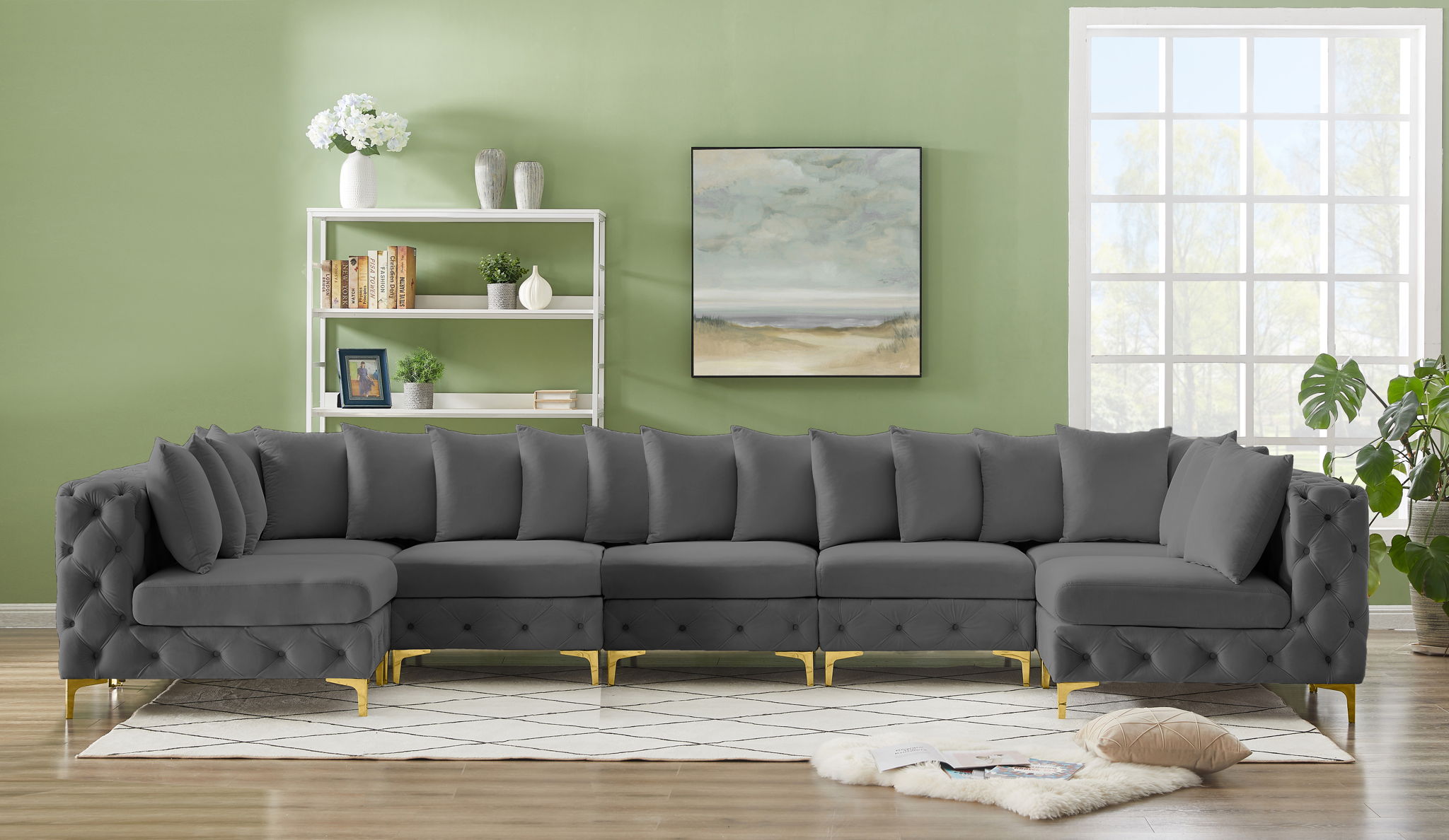Tremblay - 7 Piece Modular Sectional - Urban Living Furniture (Los Angeles, CA)
